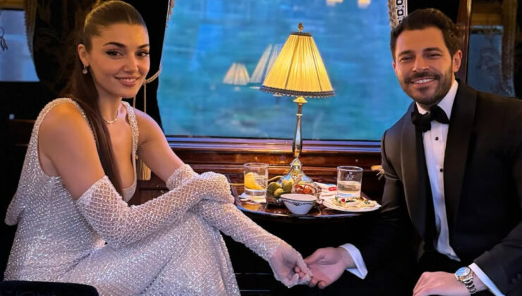 Hande Erçel ve Hakan Sabancı’nın 6,5 milyonluk tren yolculuğu
