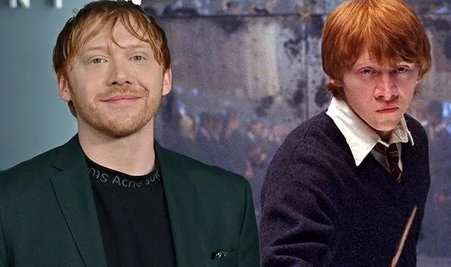 Harry Potter’ın ‘Ron’u Rupert Grint ikinci kez baba oldu
