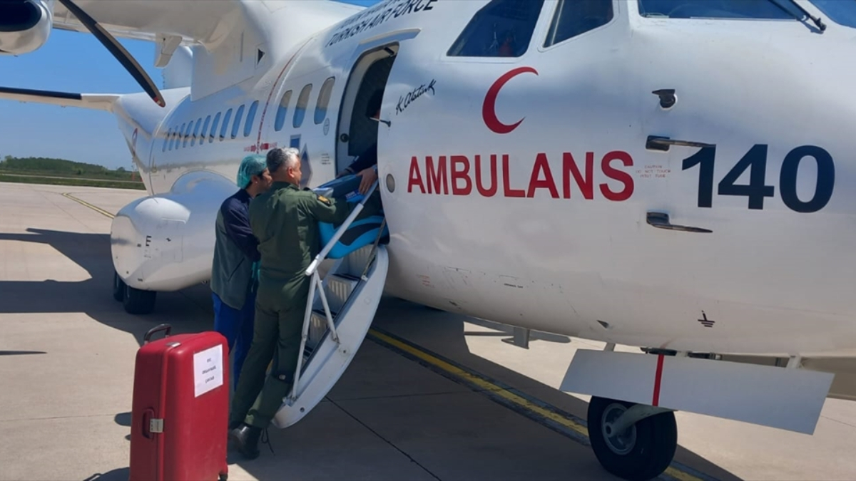 Hava Kuvvetleri’nden Samsun’dan Ankara’ya acil organ nakli