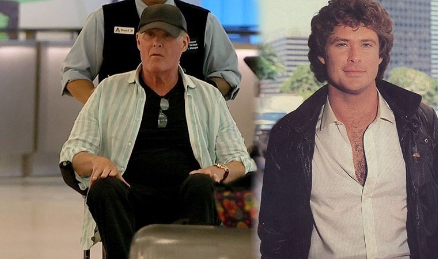 Hayranlarını endişelendirdi: David Hasselhoff tekerlekli sandalyede görüntülendi!
