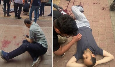 İki grup arasında silah, sopa ve bıçaklı kavga: Yaralılar var!