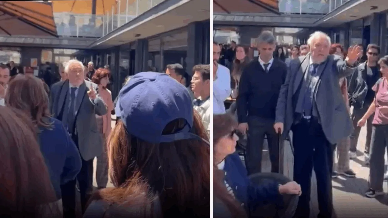 İlber Ortaylı ile Galatasaray Üniversitesi öğrencileri arasında ‘Nureddin Yıldız’ tartışması: ‘Sus bakayım beni dinle önce!’