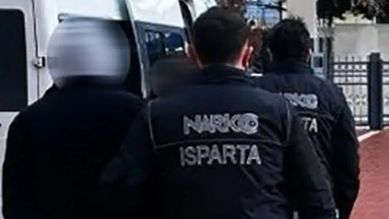 Isparta’da uyuşturucu operasyonu: 2 gözaltı