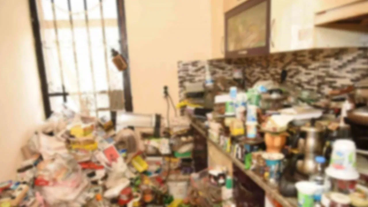 İstanbul’da engelli çocuğu ile yaşayan kadının evinden tonlarca çöp çıktı