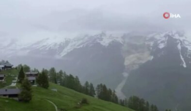 İsviçre’de buzul çökmesi sonucu bir köy yok oldu: 1 kayıp