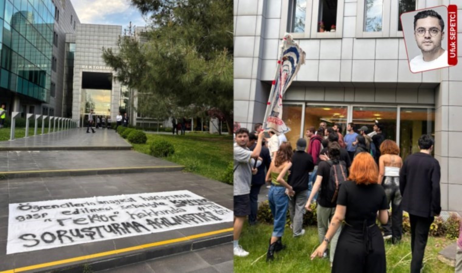 İTÜ’de öğrencilerin rektör eylemine ÖGB müdahalesi: Yaralı öğrenciler suç duyurusunda bulundu!