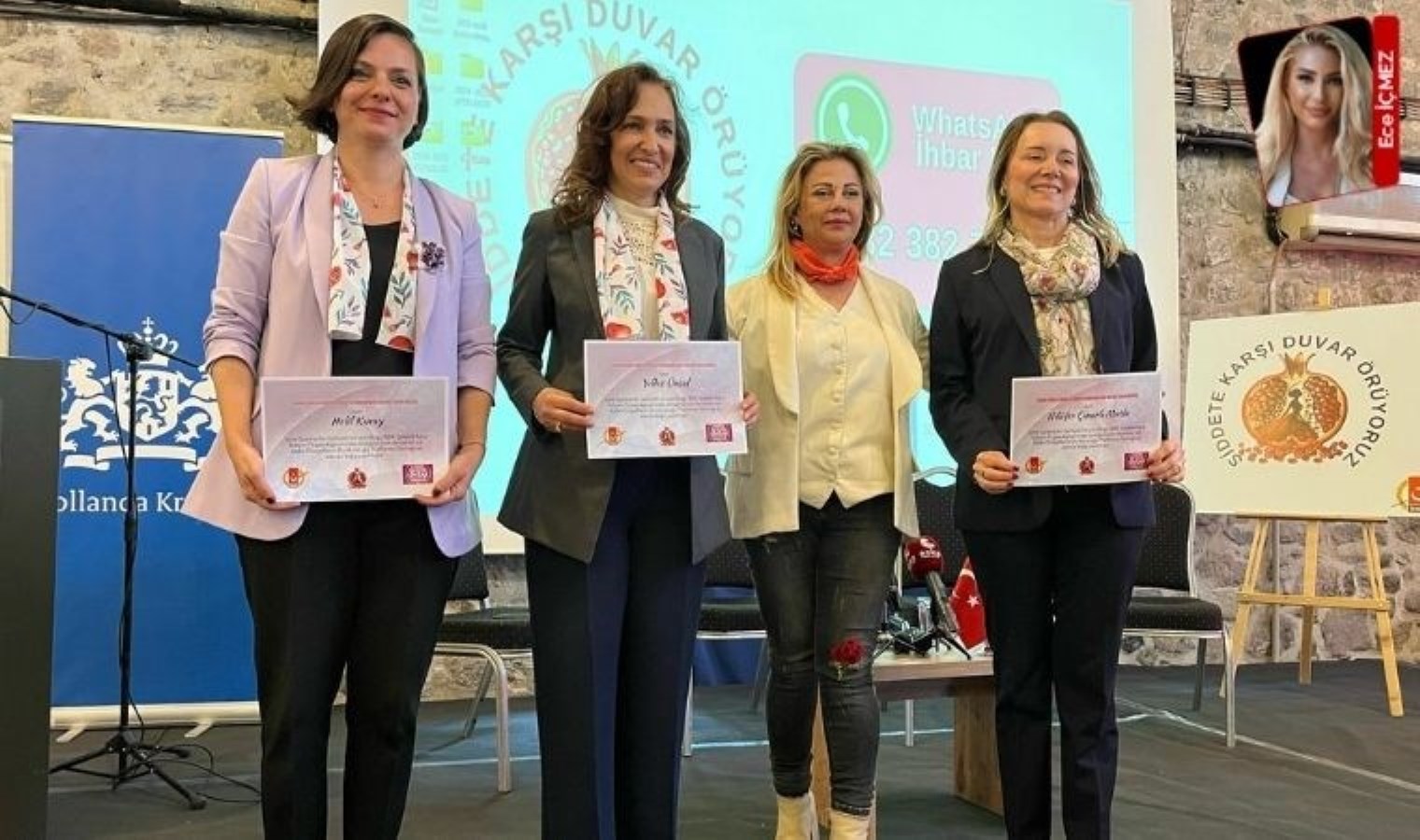 Kadın başkanlardan şiddete karşı mesaj: Birlikte güçlüyüz