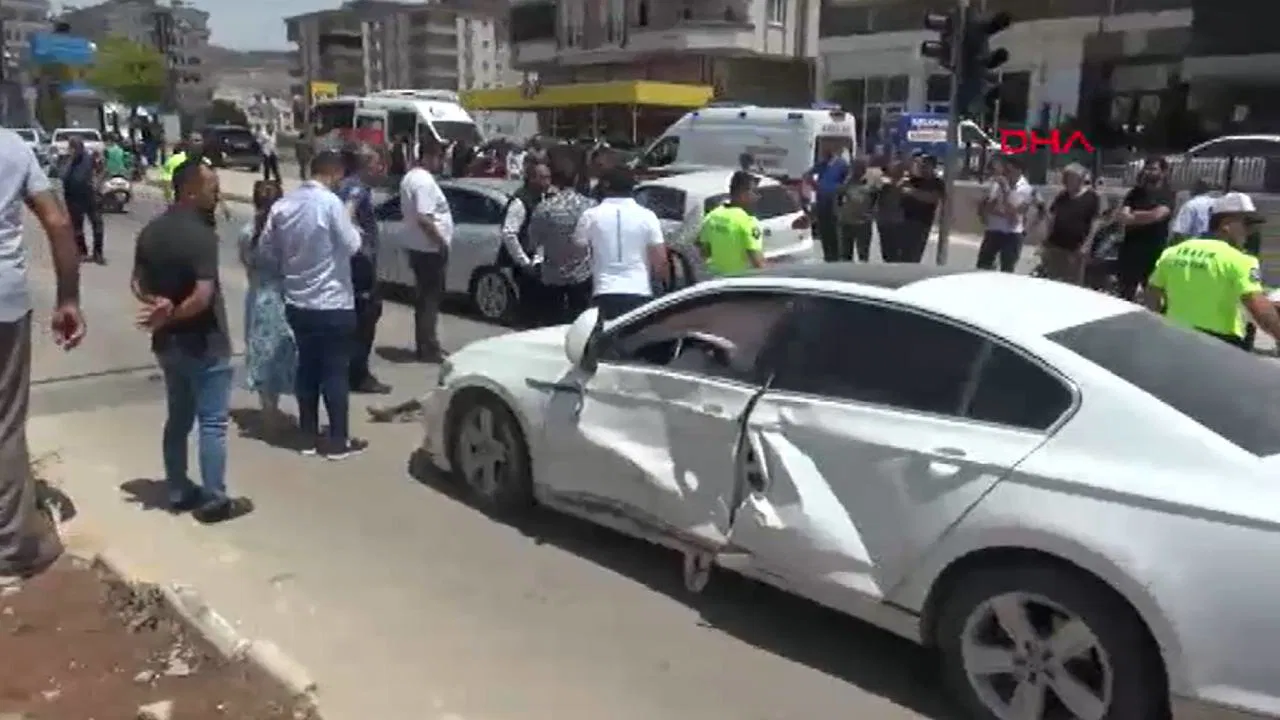 Kilis’te zincirleme kaza: Yaralılar var!