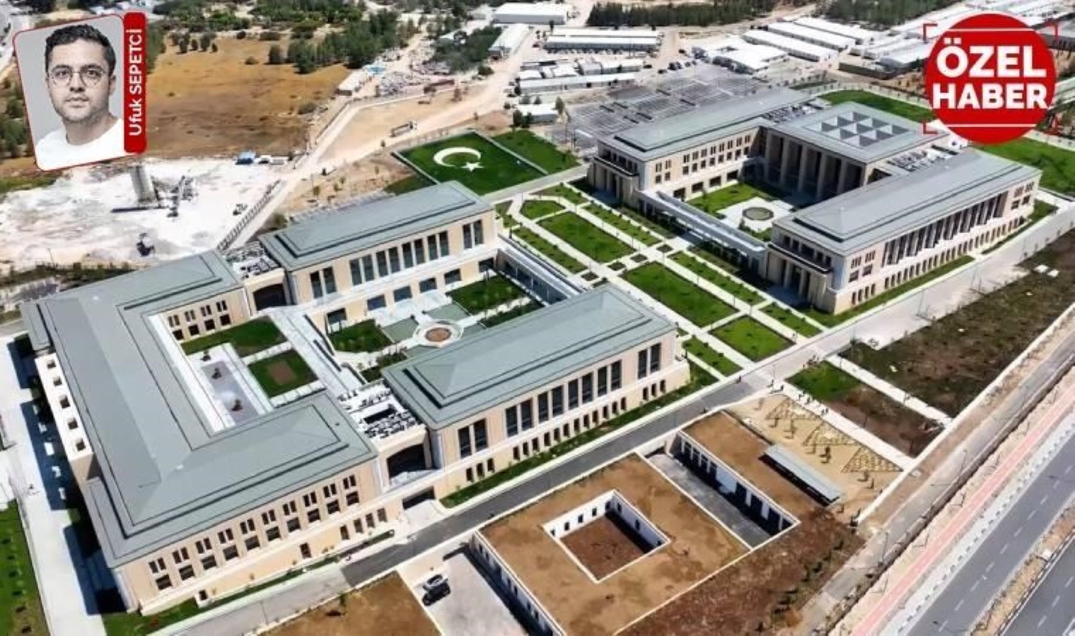 KKTC’de öğrencileri TEKNOFEST’e gidiyoruz diye külliye açılışına götürüldüler