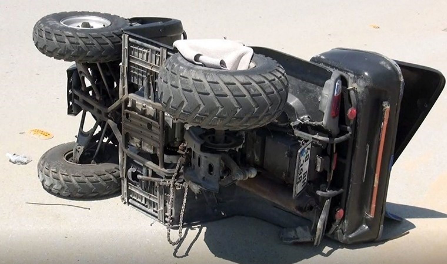 Manavgat’ta ‘ATV’ dehşeti: 2 ölü