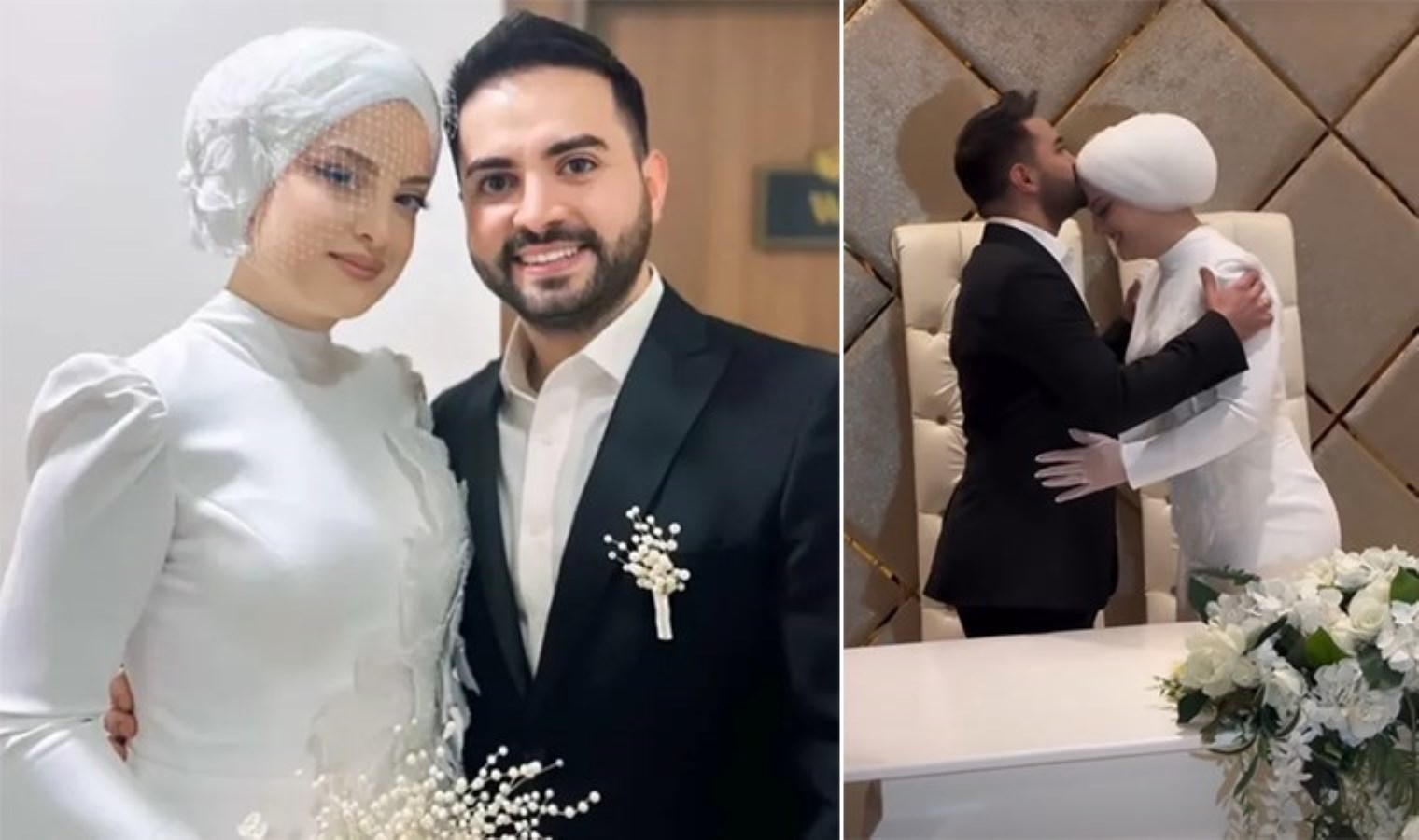 Nişan törenleri çok konuşulmuştu… Kadir Ezildi ile Gamze Türkmen evlendi