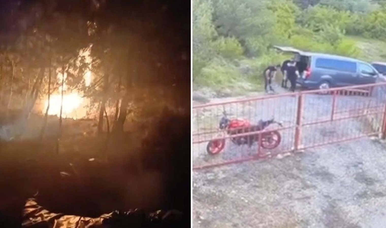 Orman yangını çıkardılar: 5 defineci tutuklandı