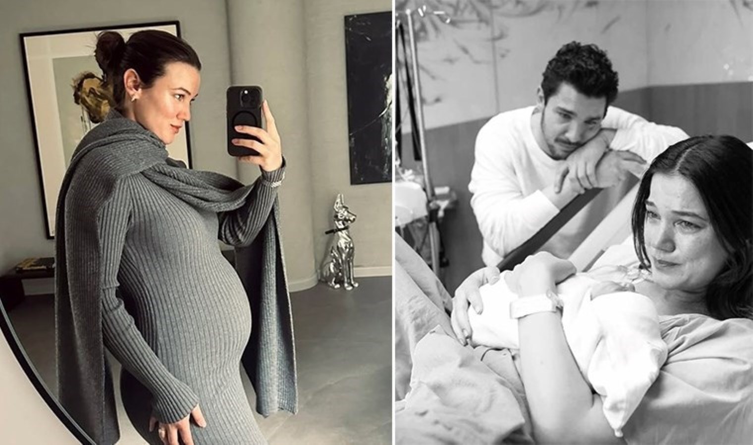 Pınar Deniz ve Kaan Yıldırım bebeklerini kucaklarına aldı: Fikret Hakan’la ilk paylaşım geldi!