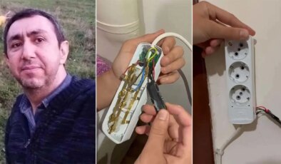 Prizlere gizli kamera yerleştirmişti…  Oğlu da gizli kameralı apartta kalmış