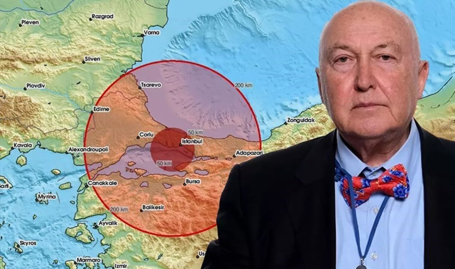 Prof. Dr. Övgün Ahmet Ercan’dan haritalı paylaşım: İstanbul depremi için ‘tarih aralığı’ verdi