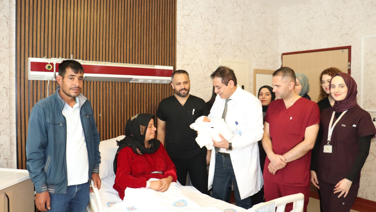 Şanlıurfa’da 15 yıl sonra çocuk sahibi oldu