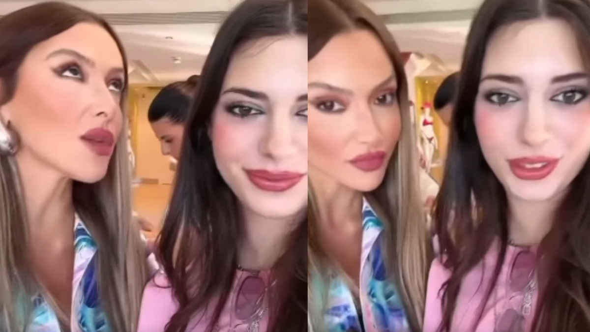 Şarkıcı Hadise, Derin Talu’yu taklit etti! Buluşma sosyal medyada gündem oldu