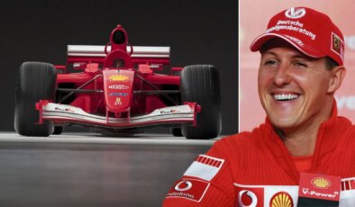 Schumacher’in “en değerli” aracı rekor fiyata alıcı buldu