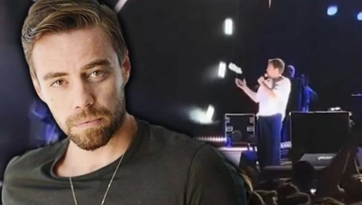 Şişeler havada uçuştu… Murat Dalkılıç Şanlıurfa konserinde zor anlar yaşadı: ‘Bakın gerçekten giderim!’