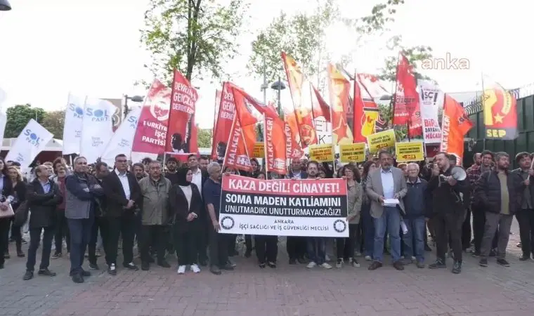 Soma’nın 11. yılında Ankara’da anma: ‘301 madenciyi bir kez daha cezasızlık öldürdü’