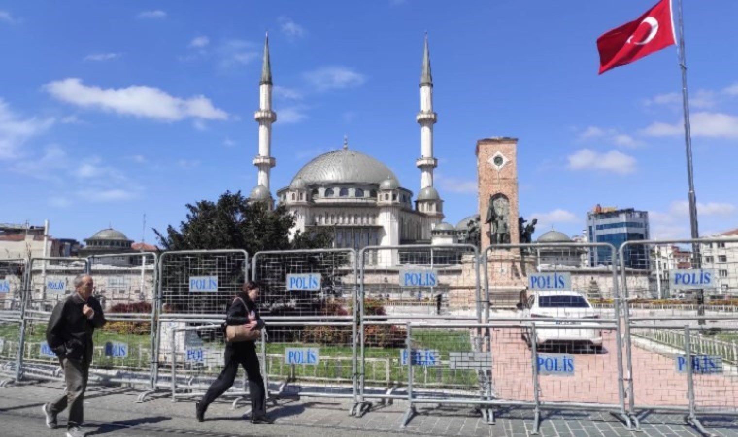 Taksim’de ‘1 Mayıs’ ablukası başladı!