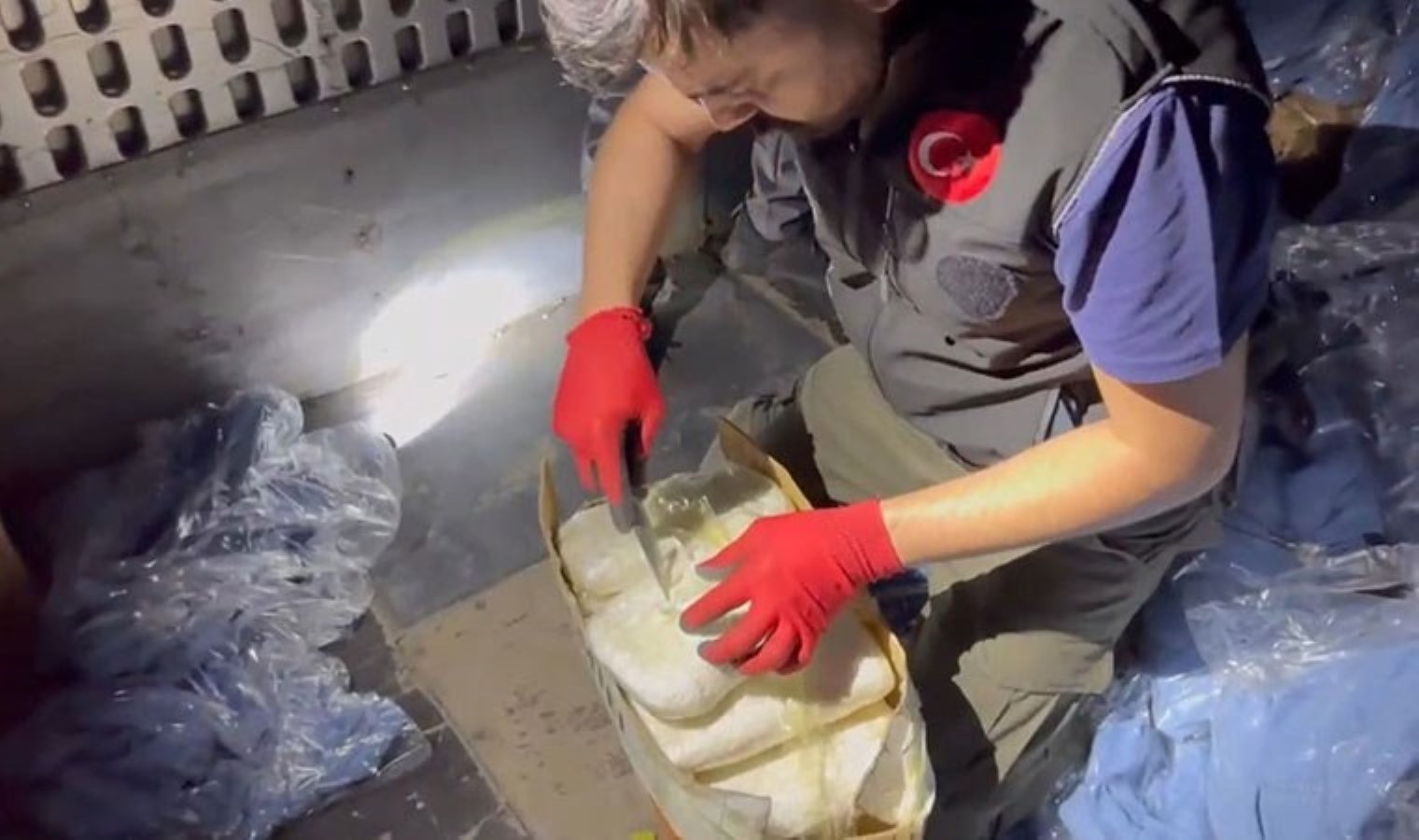 TIR dorsesinde ele geçirildi: Tam 101 kilo… 4 kişi gözaltında!