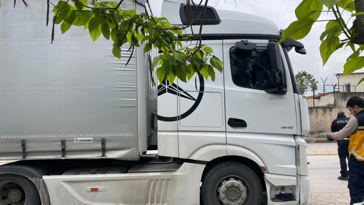 TIR sürücüsü araçta asılı halde ölü bulundu!