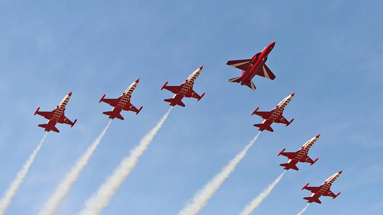Türk Yıldızlar Samsun’da görsel şölene hazırlanıyor
