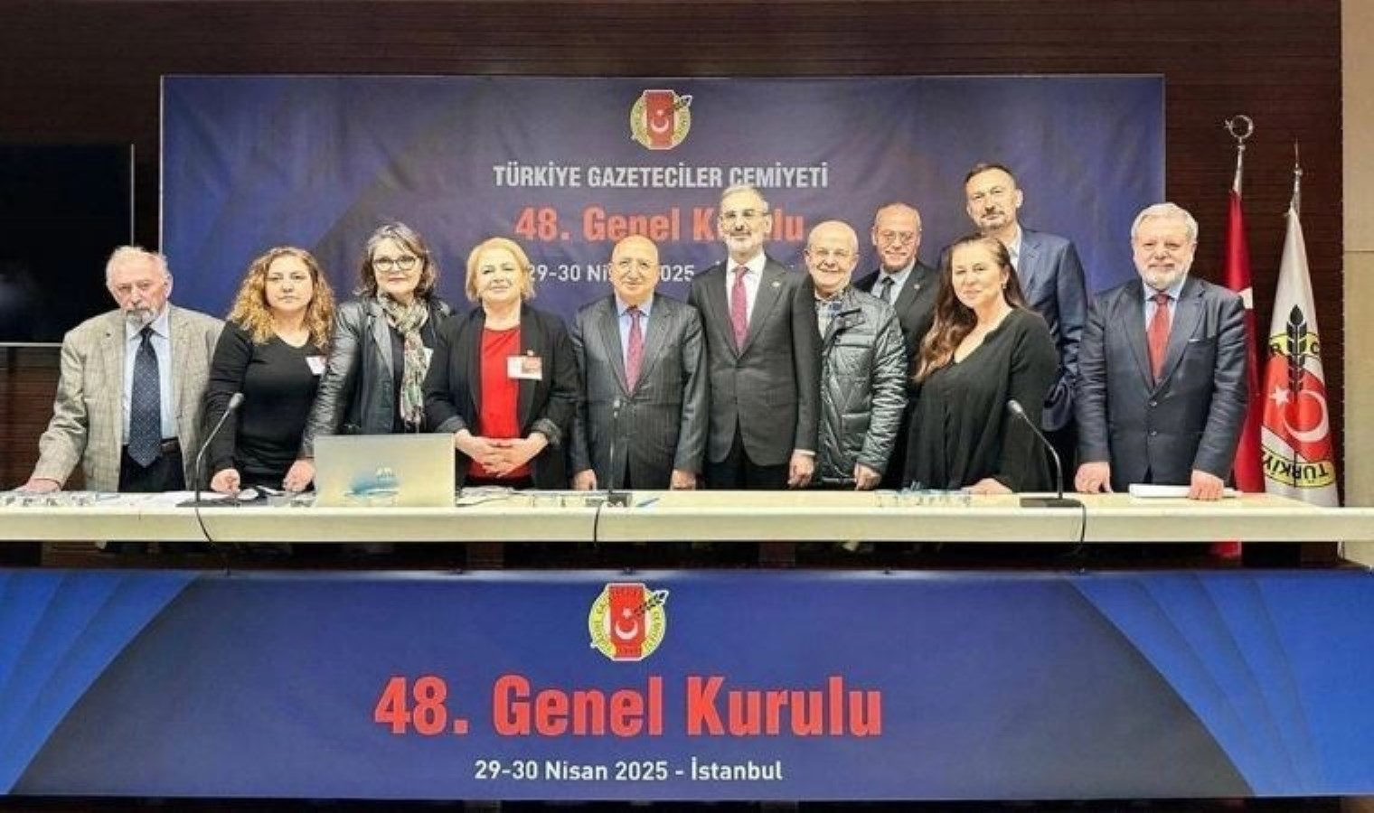Vahap Munyar yeniden TGC başkanı seçildi