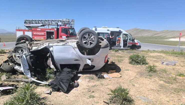 Van’da feci kaza: 4 kişi yaşamını yitirdi