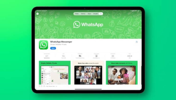 WhatsApp’ın merakla beklenen iPad uygulaması yayınlandı