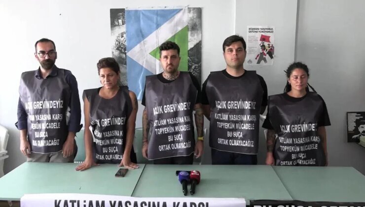 Yaşam hakkı savunucuları, katliam yasasına tepki için üç günlük açlık grevine başladı: Can dostlar yaşasın