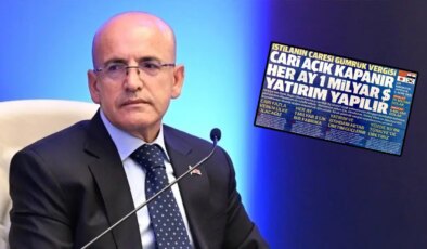 Yeni Şafak Bakan Şimşek’i hedef almaya devam ediyor: ‘İstilanın çaresi gümrük vergisi’