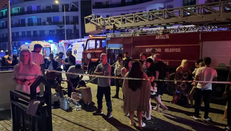 5 yıldızlı otelde korkutan yangın: Otel mühürlendi, turistler tahliye edildi