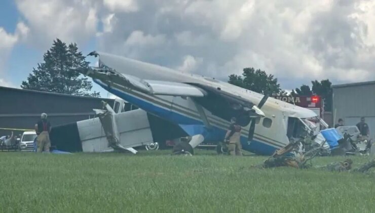 ABD’de küçük uçak düştü