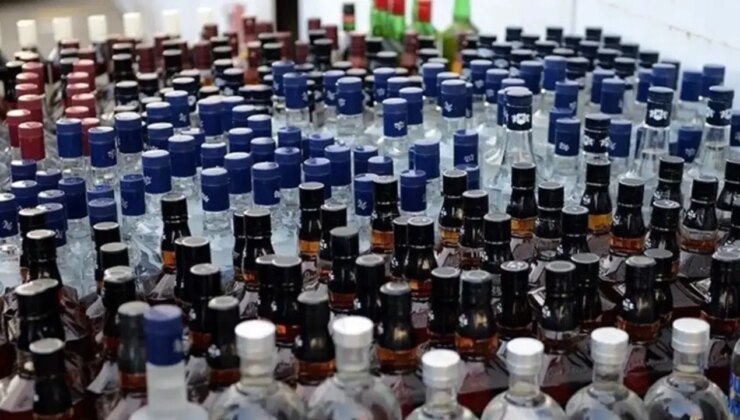 Adana’da 400 litre sahte içki ele geçirildi