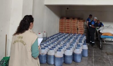 Ağrı’da bayram denetiminde 8 ton pestil ele geçirildi