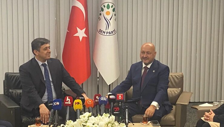 AKP’den DEM Parti’ye bayram ziyareti