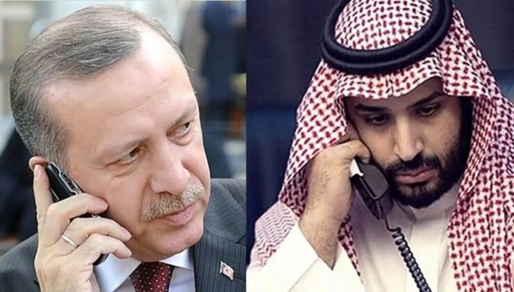AKP’li Cumhurbaşkanı Erdoğan, Suudi Arabistan veliaht prensi Selman ile görüştü