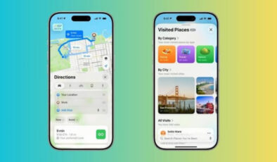 Apple Haritalar, iOS 26 ile daha akıllı hale geliyor: İşte yenilikler