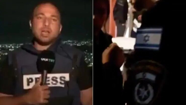 Aralarında TRT ekibi var: İsrail’den gazetecilere baskın