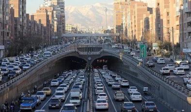 Ateşkes sonrası Tahran’a dönüşler nedeniyle yoğun trafik oluştu