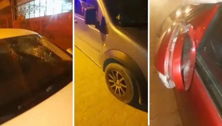 Aynı sokaktaki 7 aracın lastiğini patlattı: ‘Komşularını sevmediğim için yaptım’