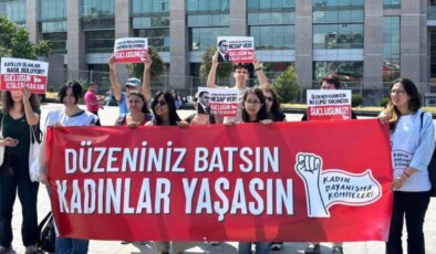 Bahar Aksu davası öncesi ‘Suçlusun İçişleri Bakanı’ diyen KDK’lilere gözaltı!