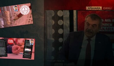 Bakan Tekin canlı yayında açıkladı: Cumhuriyet’in gündeme getirdiği ‘LGS’ haberini doğruladı