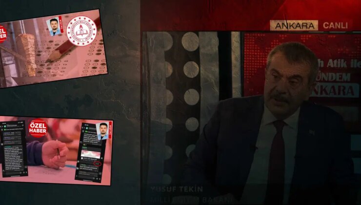 Bakan Tekin canlı yayında açıkladı: Cumhuriyet’in gündeme getirdiği ‘LGS’ haberini doğruladı