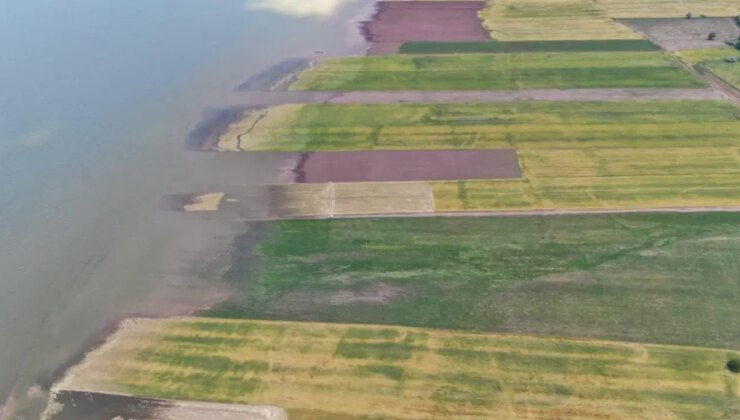 Baraj yükselince binlerce dönüm ekili alan su altında kaldı