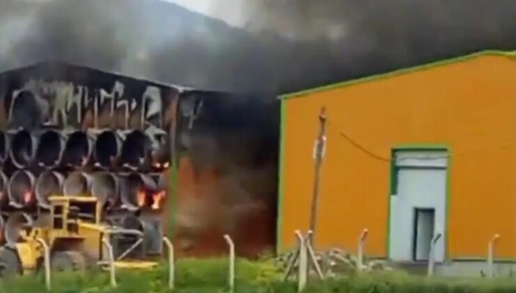 Başkentte tavuk çiftliğinde çıkan yangın söndürüldü