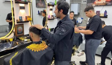 Berberlerin arefe mesaisi: Dükkanda sabahladılar