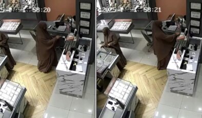 Beş kuyumcudan 3 milyon liralık vurgun! 16 yaşında 51 suç kaydı var